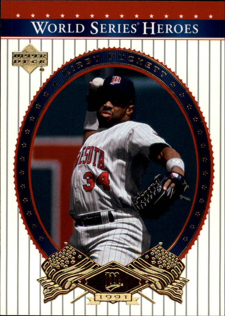 2002 Upper Deck World Series Heroes #71 Kirby Puckett