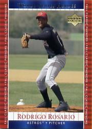 2002 Upper Deck World Series Heroes #91 Rodrigo Rosario PH RC
