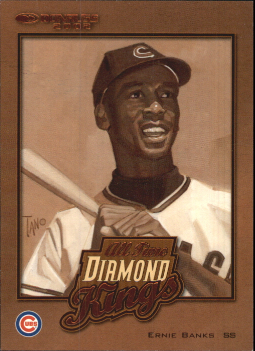 2002 Donruss All-Time Diamond Kings #10 Ernie Banks