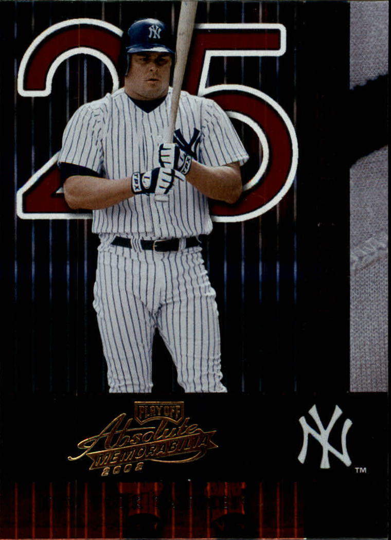 2002 Absolute Memorabilia #92 Jason Giambi