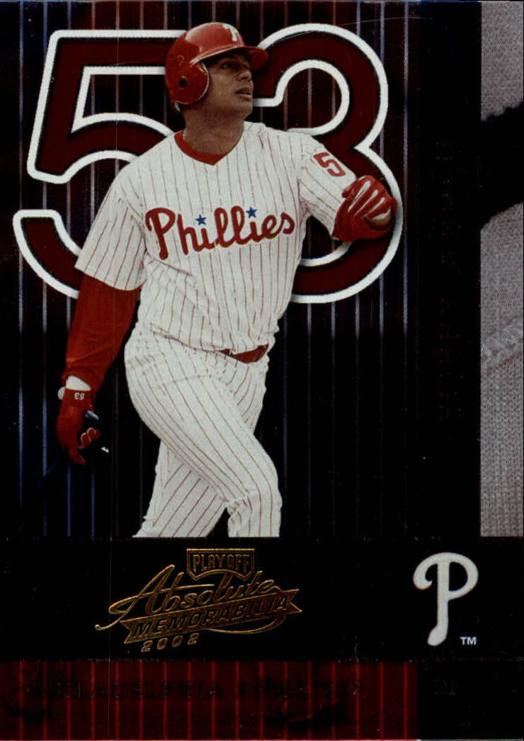 2002 Absolute Memorabilia #115 Bobby Abreu