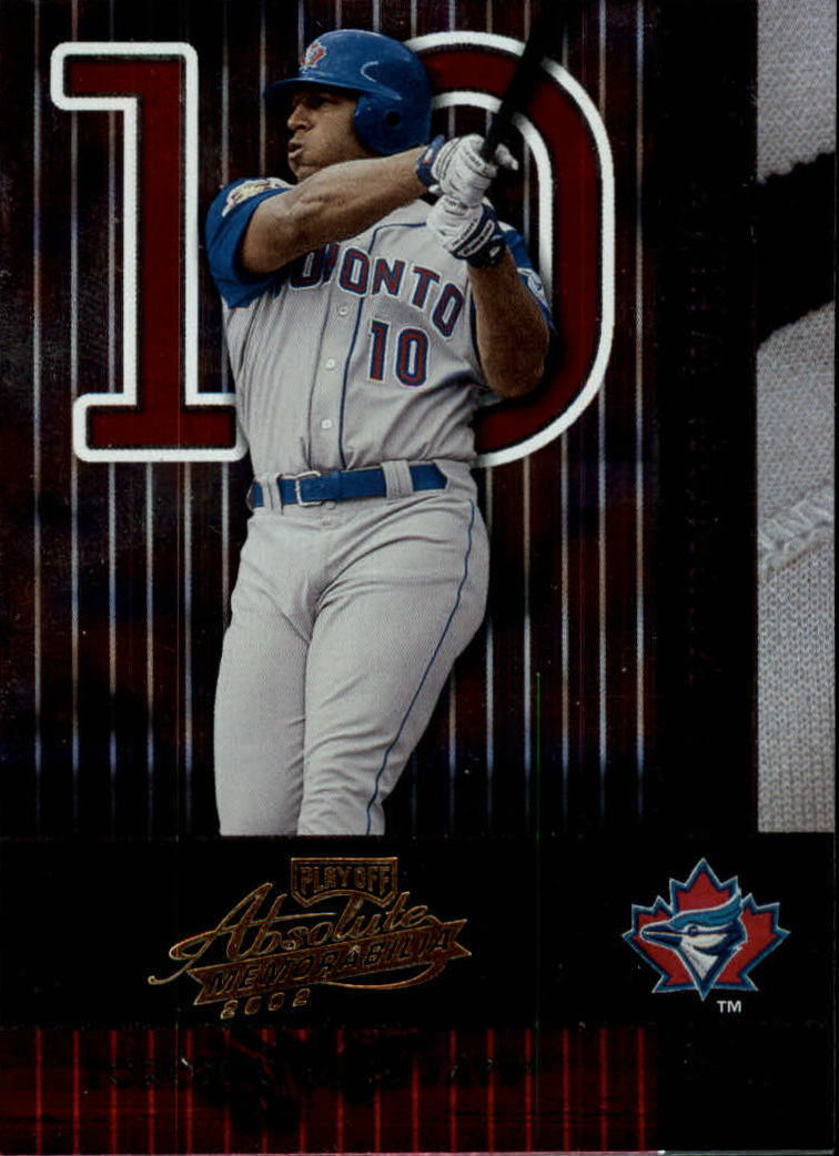 2002 Absolute Memorabilia #150 Vernon Wells