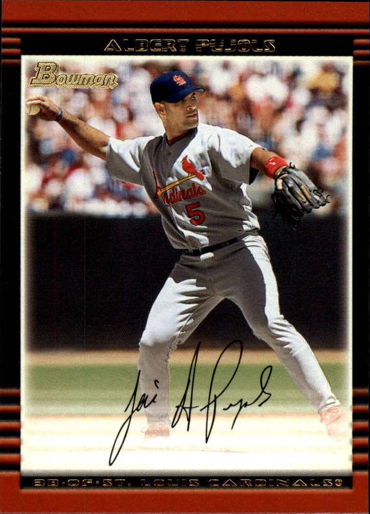 2002 Bowman #15 Albert Pujols