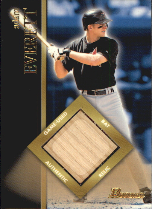 2002 Bowman Game Used Relics #BRAE Adam Everett Bat E