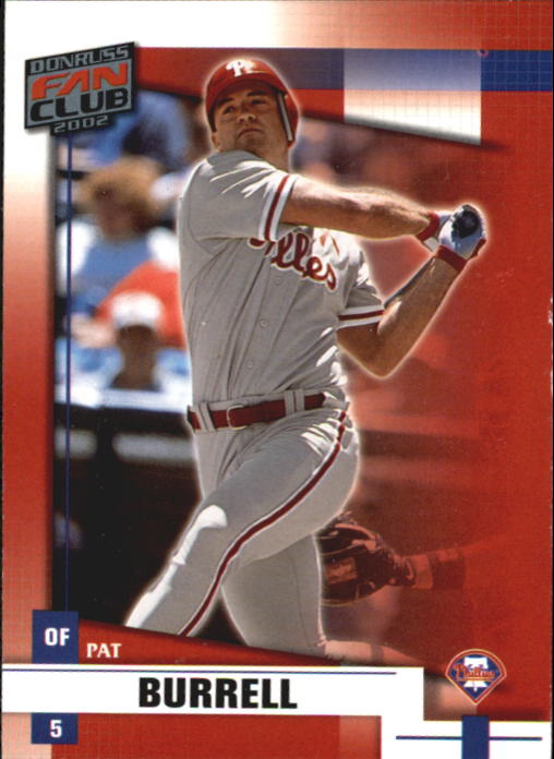 2002 Donruss Fan Club #11 Pat Burrell