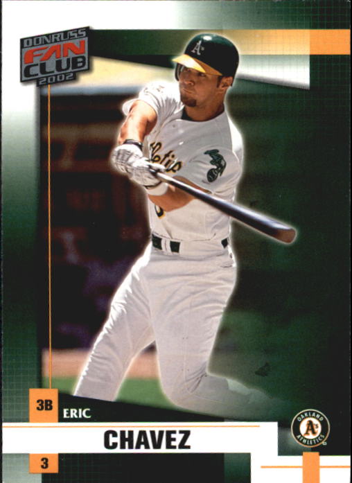 2002 Donruss Fan Club #21 Eric Chavez