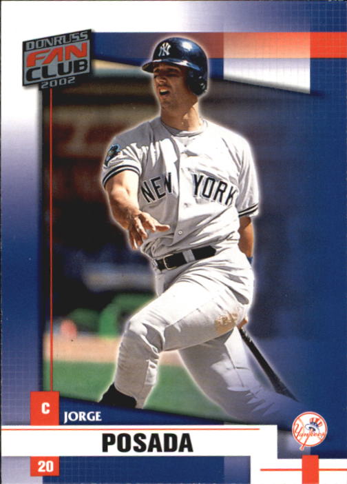 2002 Donruss Fan Club #23 Jorge Posada