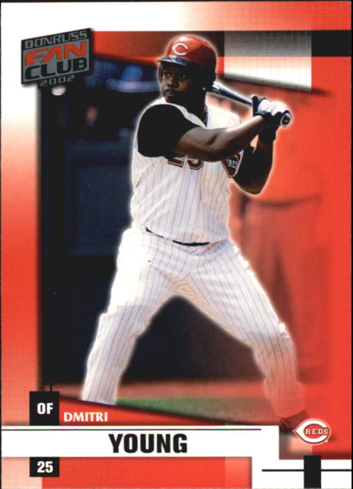 2002 Donruss Fan Club #34 Dmitri Young