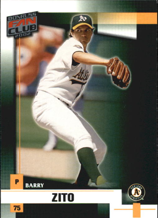2002 Donruss Fan Club #41 Barry Zito