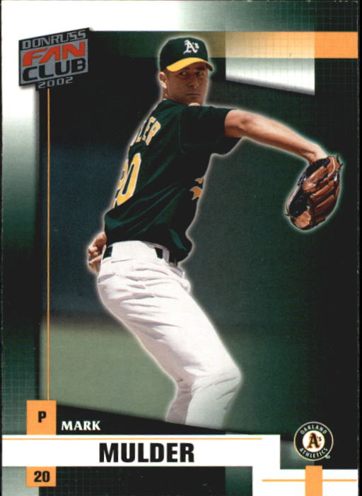 2002 Donruss Fan Club #69 Mark Mulder