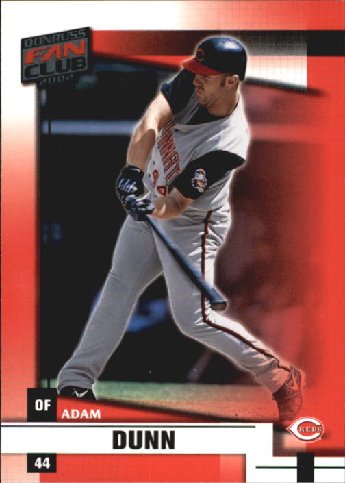 2002 Donruss Fan Club #74 Adam Dunn