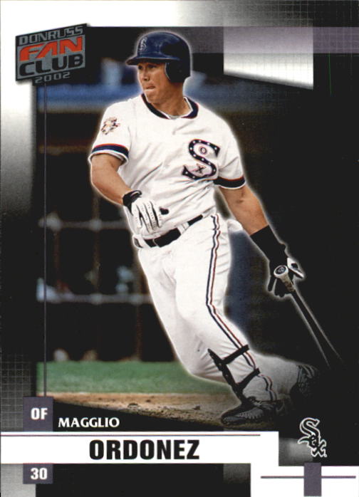 2002 Donruss Fan Club #92 Magglio Ordonez