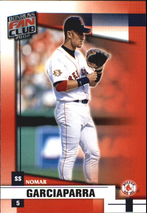 2002 Donruss Fan Club #110 Nomar Garciaparra