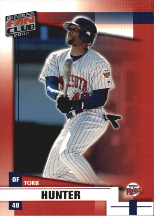2002 Donruss Fan Club #119 Torii Hunter