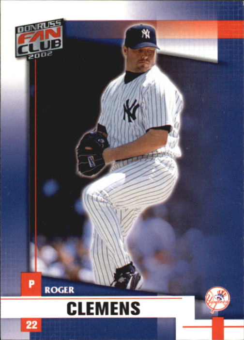 2002 Donruss Fan Club #163 Roger Clemens