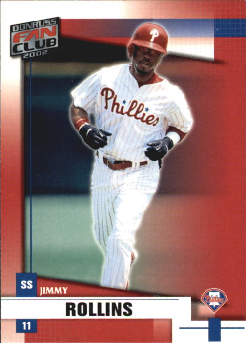 2002 Donruss Fan Club #176 Jimmy Rollins