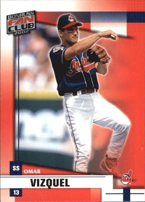 2002 Donruss Fan Club #190 Omar Vizquel