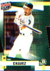 2002 Donruss Fan Club Die-Cuts #21 Eric Chavez