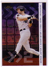 2002 Finest #14 Derek Jeter
