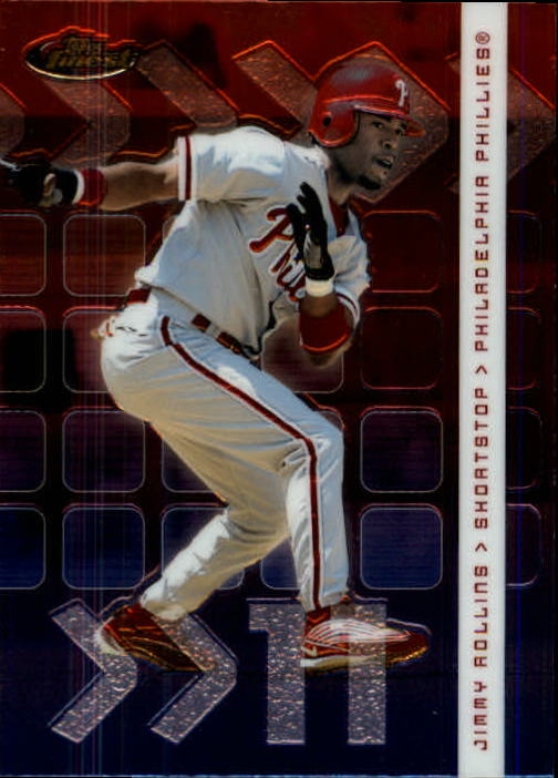 2002 Finest #39 Jimmy Rollins