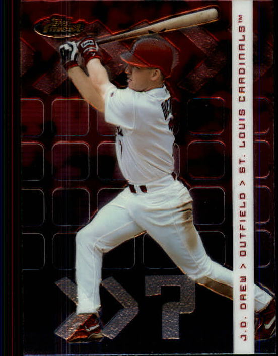 2002 Finest #64 J.D. Drew