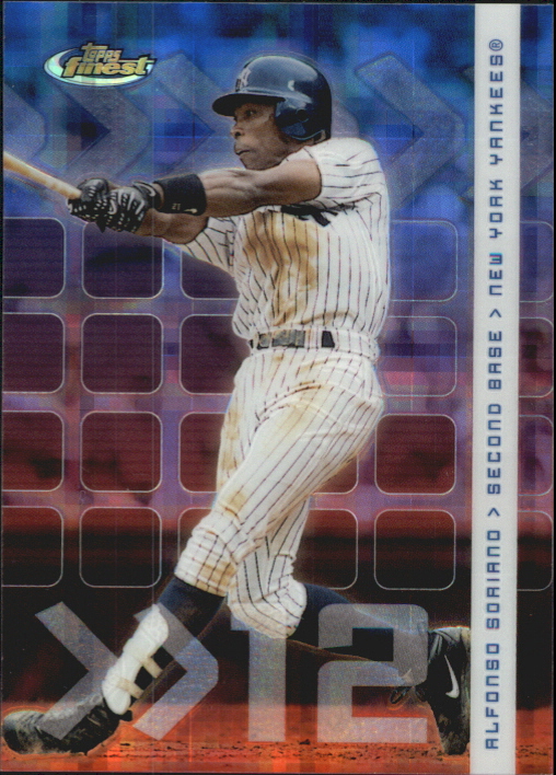 2002 Finest Refractors #26 Alfonso Soriano