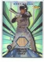 2002 Finest Bat Relics #FBRBO Bret Boone