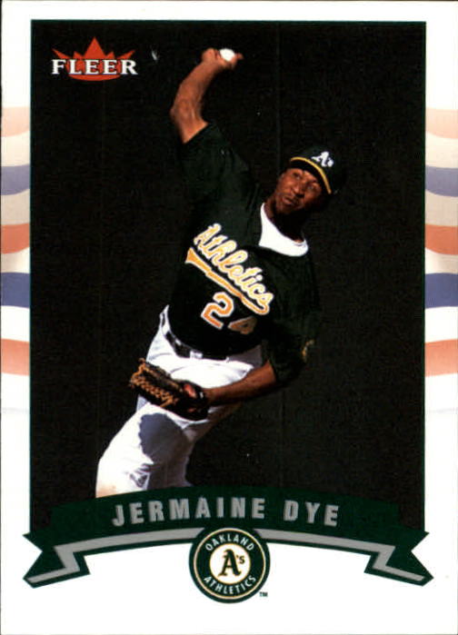 2002 Fleer #344 Jermaine Dye