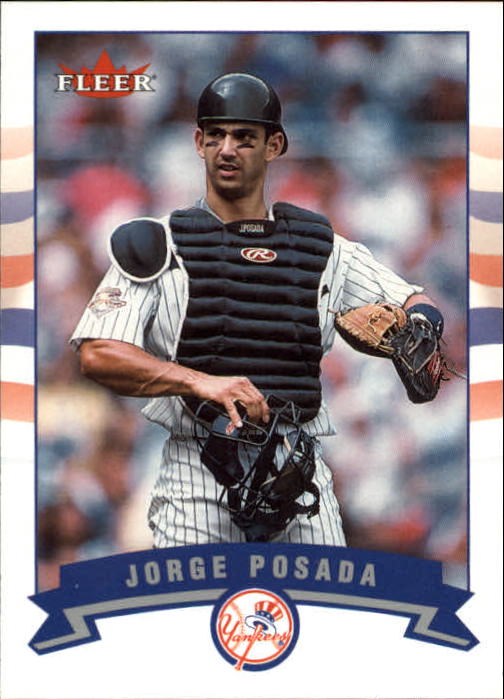 2002 Fleer #389 Jorge Posada