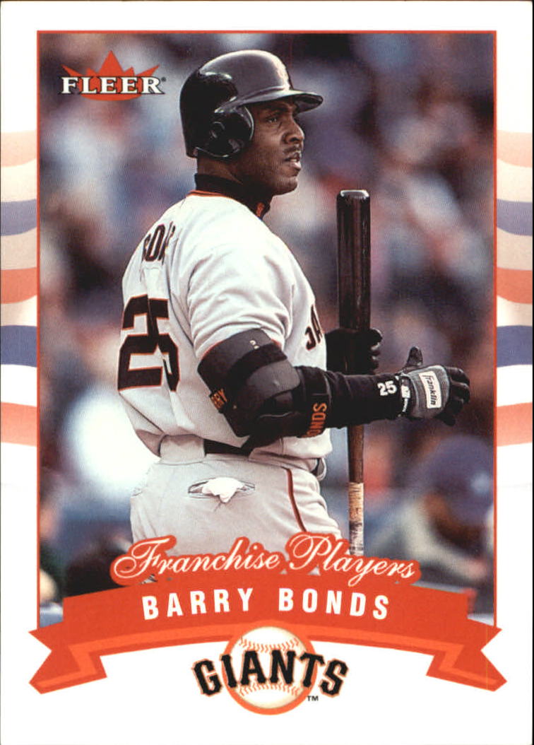 2002 Fleer Tiffany #25 Barry Bonds FP