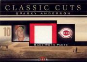 2002 Fleer Classic Cuts Game Used #SAP Sparky Anderson Pants