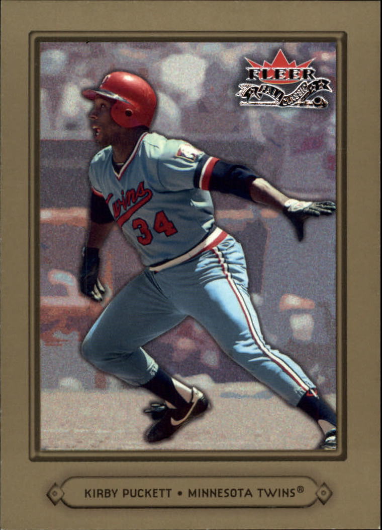 2002 Fleer Fall Classics #23 Kirby Puckett