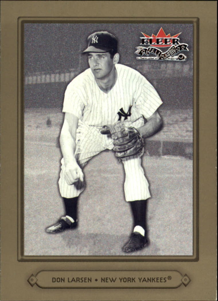 2002 Fleer Fall Classics #25 Don Larsen