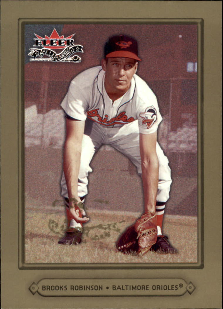 2002 Fleer Fall Classics #47 Brooks Robinson