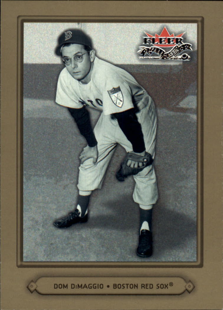 2002 Fleer Fall Classics #76 Dom DiMaggio front image