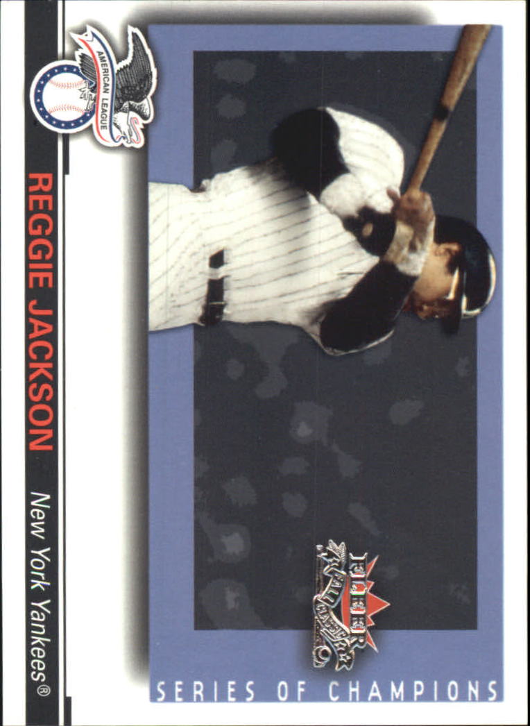 2002 Fleer Fall Classics Series of Champions #6 Reggie Jackson