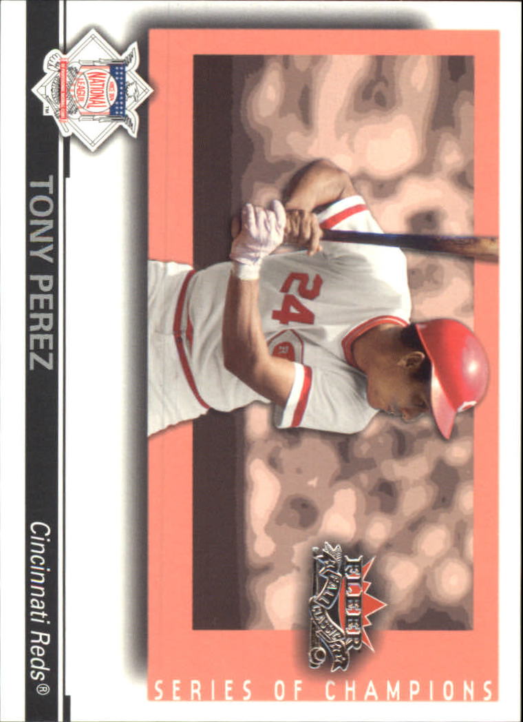 2002 Fleer Fall Classics Series of Champions #12 Tony Perez