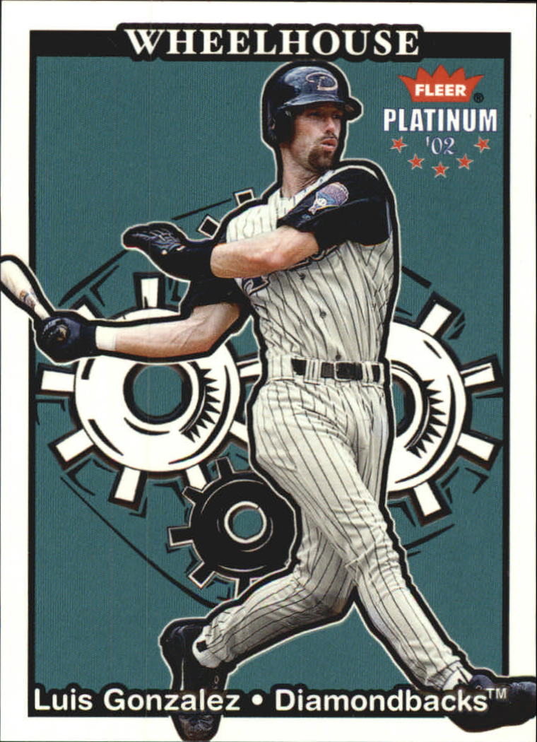 2002 Fleer Platinum Wheelhouse #3 Luis Gonzalez