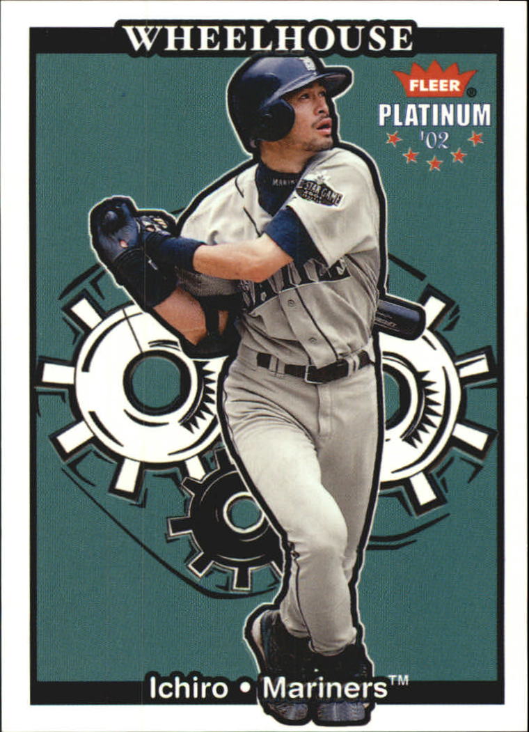 2002 Fleer Platinum Wheelhouse #15 Ichiro Suzuki