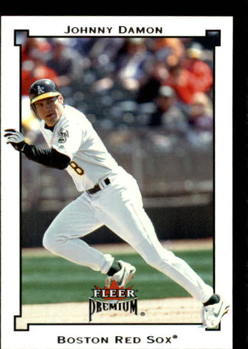 2002 Fleer Premium #54 Johnny Damon