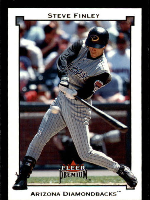 2002 Fleer Premium #57 Steve Finley