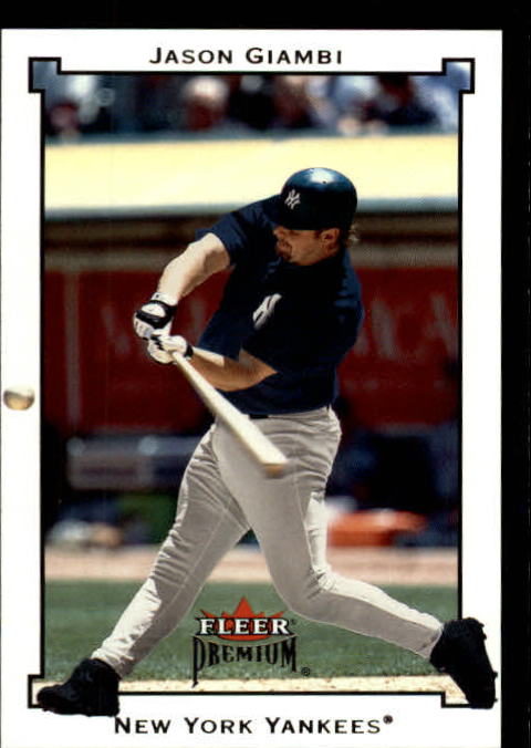 2002 Fleer Premium #70 Jason Giambi Yankees