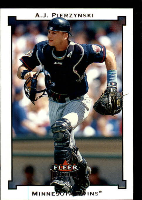 2002 Fleer Premium #77 A.J. Pierzynski