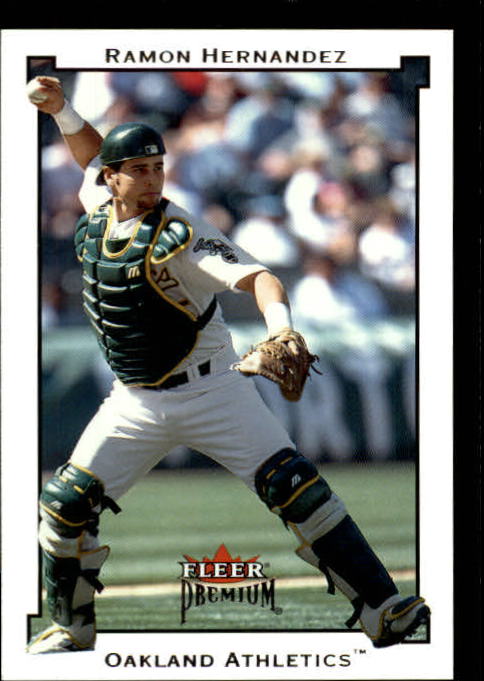 2002 Fleer Premium #78 Ramon Hernandez