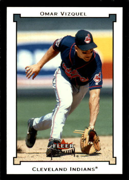 2002 Fleer Premium #83 Omar Vizquel