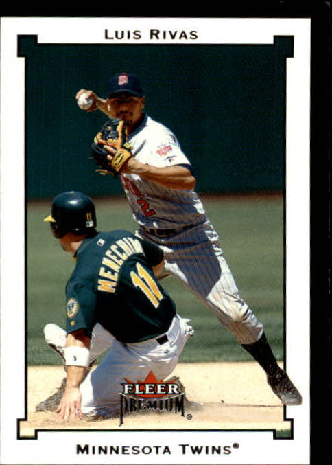 2002 Fleer Premium #85 Luis Rivas