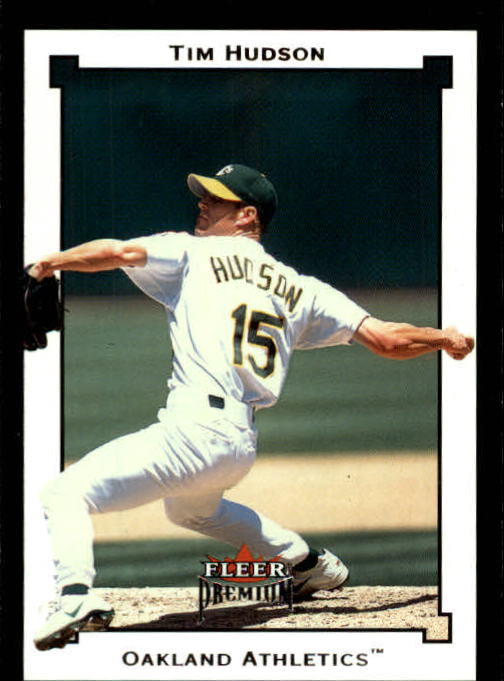 2002 Fleer Premium #86 Tim Hudson