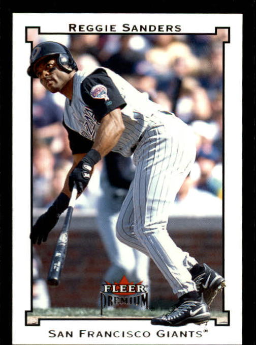 2002 Fleer Premium #97 Reggie Sanders