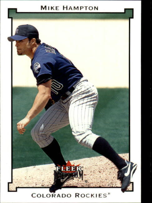 2002 Fleer Premium #99 Mike Hampton