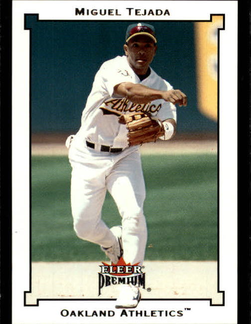 2002 Fleer Premium #102 Miguel Tejada